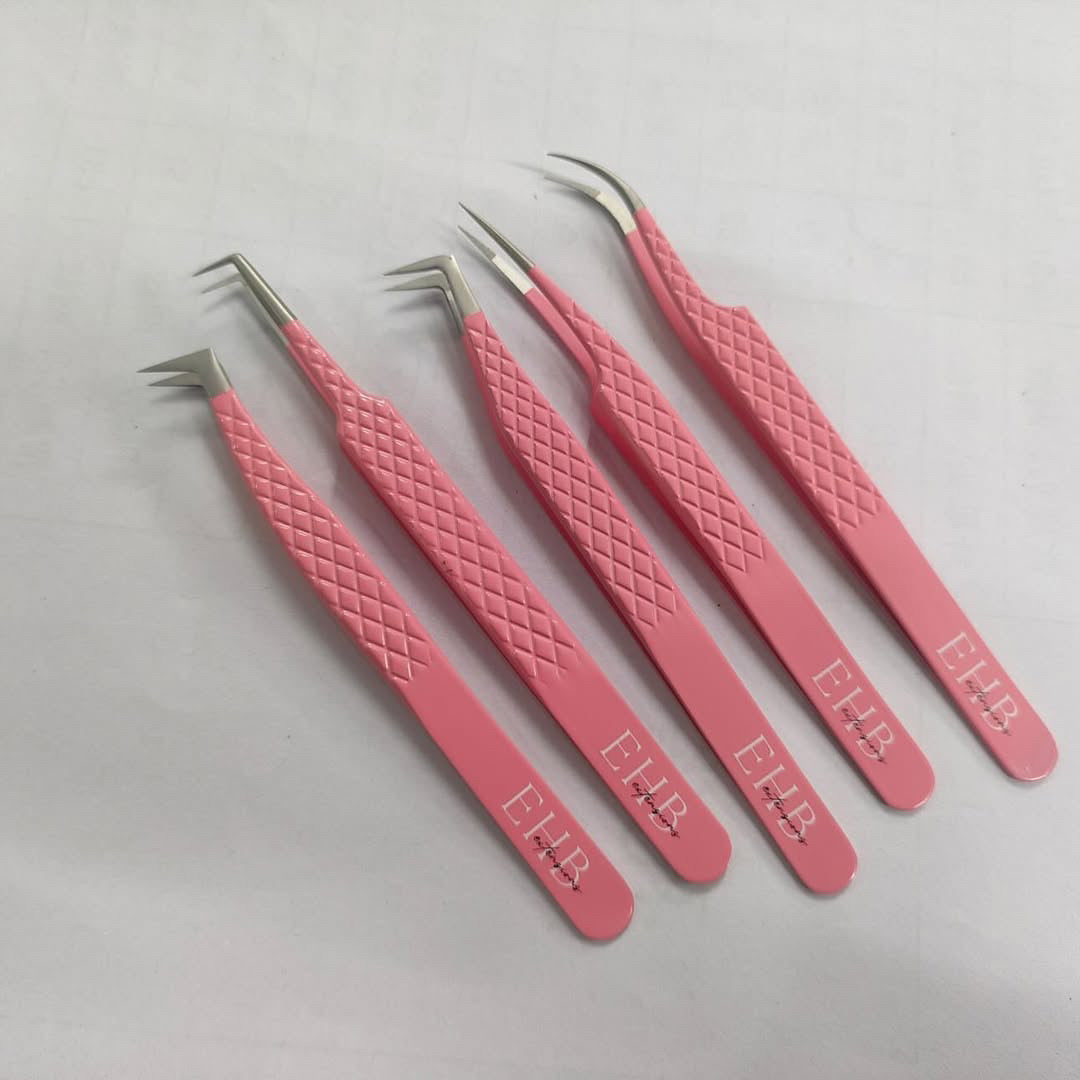 Fiber Tip Eyelash Extension Tweezer